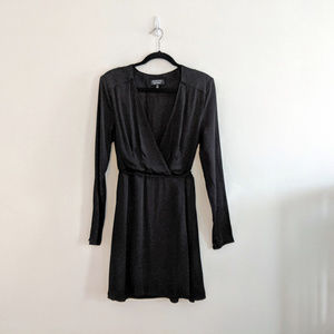 & Other Stories Black Plunge LBD